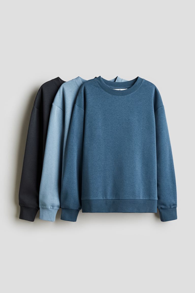 Sweatshirts for Men (Multicolour) (Pack of 3)