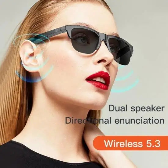 Wireless Bluetooth Sunglasses Open Ear Music&Hands-Free Calling,For Men&Women