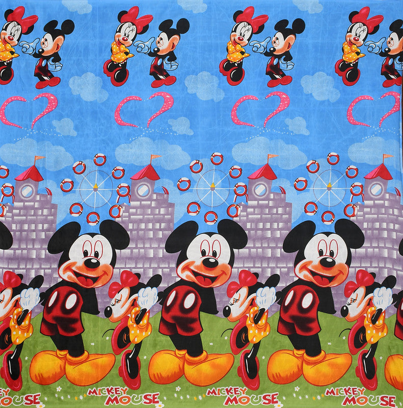 Microfiber Double Bedsheet With Two Pillow Covers