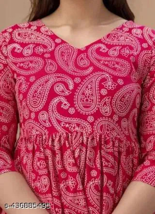 Printed Co-Ord Sets For Girls and Women (Pink)