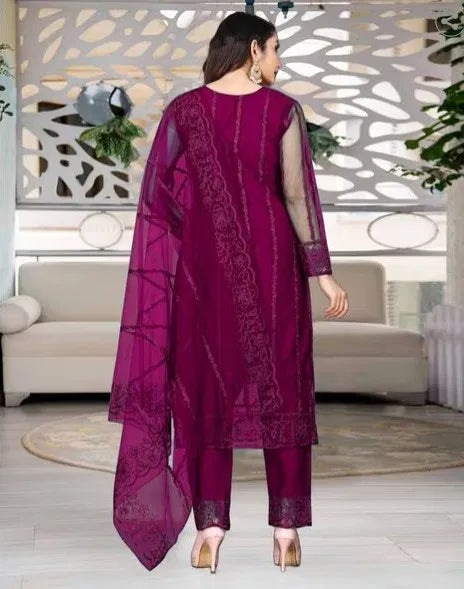 Kurta With Dupatta And Bottomwear