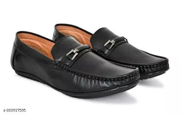 Loafers for Men (Black & Tan)