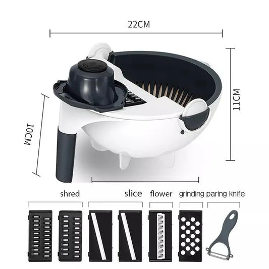 Multifunctional Vegitable Cutter - Safe & Easy Chopping Tool