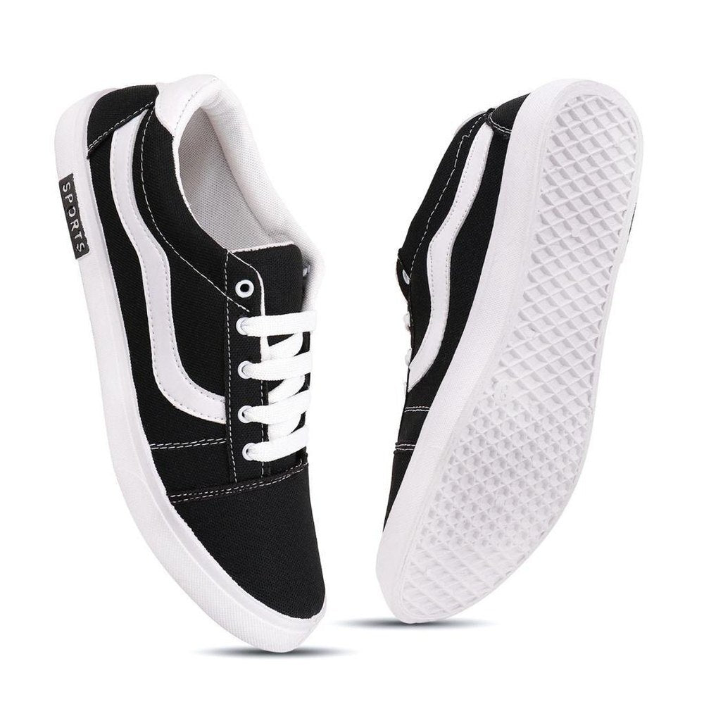 Casual Shoes for Men (Black & White)