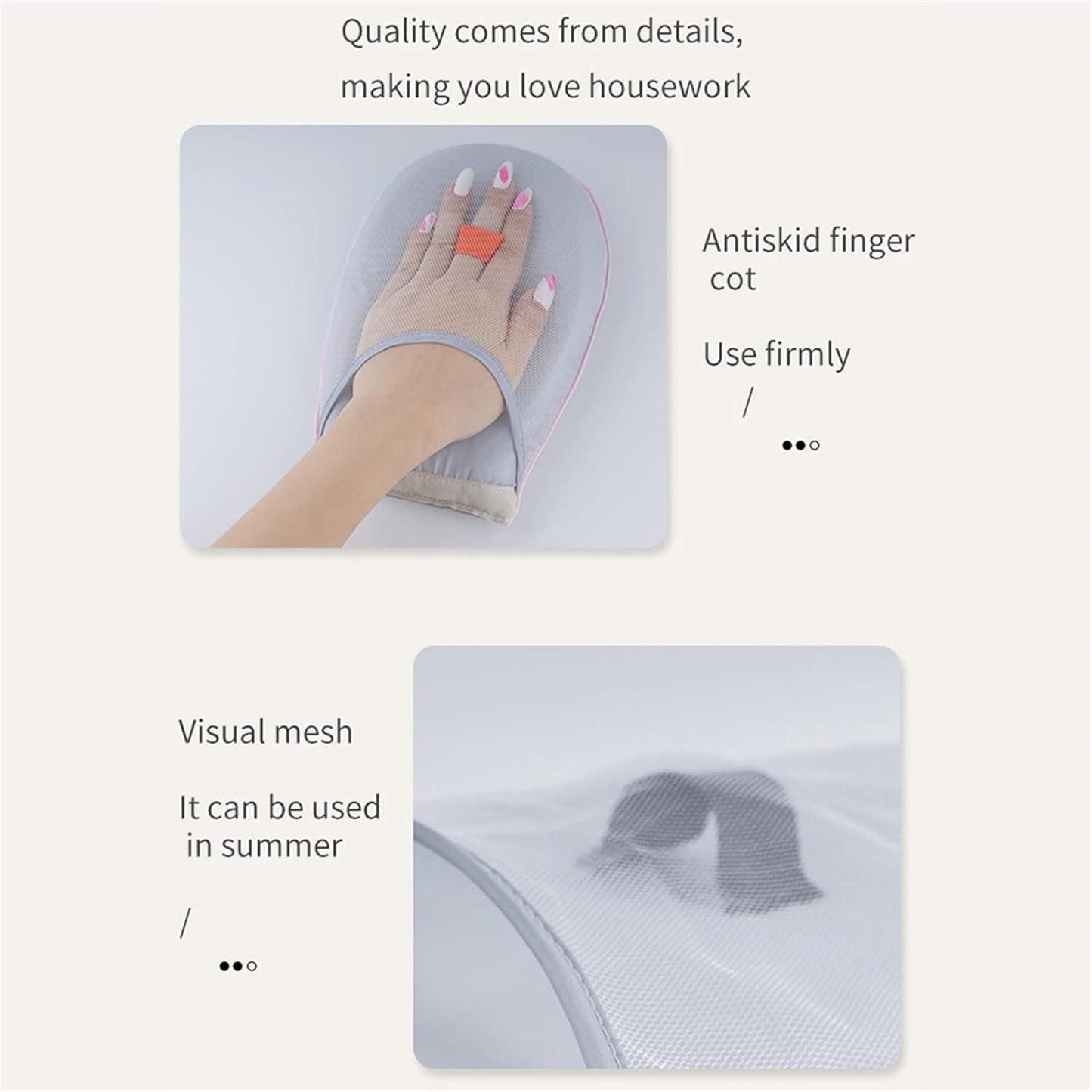 Garment Steamer Ironing Gloves
