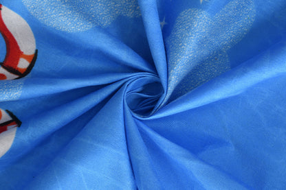 Microfiber Double Bedsheet With Two Pillow Covers