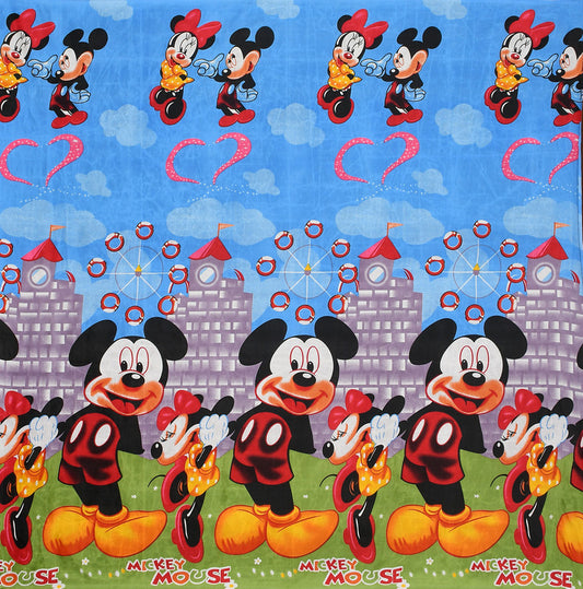 Microfiber Double Bedsheet With Two Pillow Covers