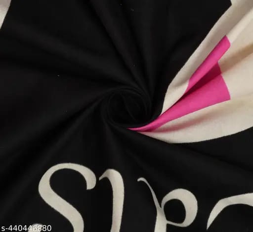 Super Soft Glace Cotton All Round Elastic Fitted Double Bed Bedsheet with 2 Pillow Covers-72x78x8