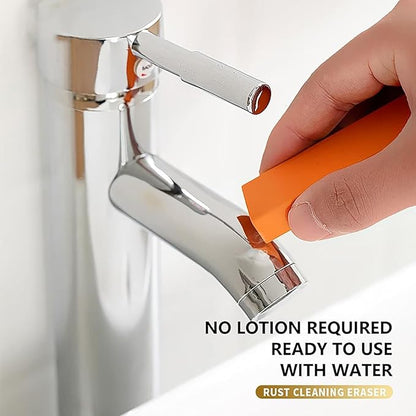 Rust Cleaning Easy Limescale Eraser Artifact, Stainless Steel Stain Eraser Decontamination Cleaner Eraser Rust Remover for Kitchen Home pack of 1