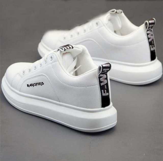 Raysfield Men's Stylish Sports Shoes (White)