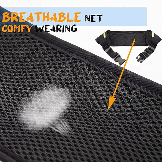 Slim Running Belt, Workout Fanny Pack for Men Women, Exercise Waist Pack for Apple iPhone Holder