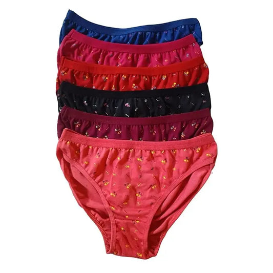 Pack of 3 Women Hipster Multicolor Panty (Size 75)